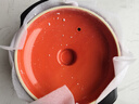 康舒（KANGSHU）砂锅炖锅家用燃气陶瓷锅小号汤煲沙锅煲仔饭煤气灶专用瓦煲煲汤锅 橙色2300ML 实拍图