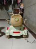 哈喽贝比儿童电动车摩托车遥控可坐两人1-8岁男女小孩宝宝充电玩具童车 清新绿+6V电瓶+遥控+双驱 实拍图