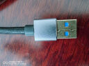 毕亚兹 USB3.0延长数据线公对母 2米 高速传输数据连接线 电脑U盘鼠标键盘打印机充电器加长线 黑XL18 实拍图