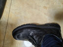百丽打孔透气休闲皮鞋男夏季真皮缓震按摩商务鞋A1111BM3 黑色系带A1111 43 (265mm) 实拍图