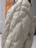 坦博尔轻薄羽绒服女时尚菱格棒球领休闲保暖短款外套TW336260浅青卡155 实拍图