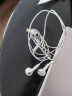 HYUNDAI现代 HY2 半入耳式线控有线耳机 手机耳机 音乐耳机 type-c 接口 电脑笔记本手机适用 白色 实拍图