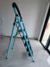 星奇堡 家用梯子工程梯折叠多功能人字梯伸缩室内加厚两用梯子 加厚六步梯-蓝色 实拍图