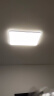 奥克斯（AUX） 客厅灯具led客厅大灯吸顶灯具套餐卧室现代简约超薄阳台灯 亮度升级！大客厅90cm遥控112瓦适30㎡ 实拍图