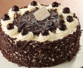 味多美 新鲜蛋糕 生日蛋糕  水果蛋糕 同城配送 经典黑森林蛋糕 巧克力味蛋糕+黑樱桃夹心 15cm 实拍图