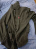 狄帝鲨（DIDISHA）灯芯绒长袖衬衫男士秋冬季2024新款百搭衬衣工装外套痞帅休闲男装 绿色 XL 【建议135-155斤】 实拍图