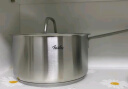 菲仕乐家庭系列18厘米钢盖单柄汤锅不锈钢泡面锅小煮锅燃气电磁炉通用 实拍图