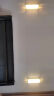 寻灯阁轻奢水晶壁灯客厅卧室背景墙灯楼梯过道2024年新款高级感中山灯具 金色（高40*宽12cm）三色变光 晒单实拍图