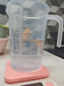 巴比客刻度量杯1升*1带盖食品级PP塑料厨房烘焙水杯耐高温牛奶刻度杯 晒单实拍图
