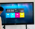 联想会议平板一体机 65英寸 视频会议电视 触控屏 安卓+Win10电脑模块 内置摄像头/含笔投屏器移动支架 实拍图
