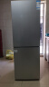 创维(SKYWORTH)186升小冰箱小型电冰箱 家用租房双开门两门冰箱 节能省电低音 二门双温 BCD-186D银色 实拍图