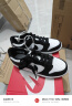 耐克（NIKE）DUNK LOW (GS)黑白熊猫夏季新款舒适百搭低帮休闲鞋 CW1590-100 黑色 36.5 晒单实拍图