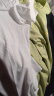 欧莎（OSA）T恤女士夏季新款衣服短袖印花上衣体恤修身潮清爽冰瓷棉感 白色 XL 实拍图