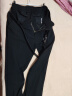 杉杉（FIRS）休闲裤男商务弹力抗皱如意腰保暖直筒裤子 黑色厚款 33  晒单实拍图