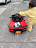 【正版授权】兰博基尼儿童电动车四轮遥控宝宝电动汽车小孩子玩具车可坐人星辰皓 红色四驱+摇摆+蓝牙遥控+手机蓝牙+皮座+锂电瓶 实拍图
