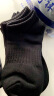 芬腾可安女款短袜2双装柔软舒适棉质薄款女袜D330A60110 黑色/白色 F 实拍图
