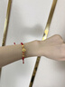 怡缘珠宝小金猴黄金转运珠红绳手链女999足金生肖猴子编织本命年手绳 C款皇冠猴+2个钱币 重约1.4-1.6g 实拍图