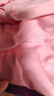 MQD童装男女童短袖T恤纯棉上衣夏装洋气儿童白色短袖T恤韩版 粉红 130cm 实拍图