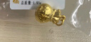周六福（ZLF）  黄金吊坠福袋吊坠女款饰品代代平安 计价 足金 1.97g 实拍图