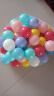 BG-BABYGO彩色海洋球波波球儿童室内弹力玩具球加厚安全无味50个冰激凌色 实拍图