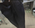 雪凡茜高腰牛仔裤女装九分哈伦裤老爹女士裤子2025年新款显瘦春秋8121 黑色 2XL 建议141-150斤 实拍图