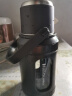 恩尔美（nRMEi）水杯大容量玻璃杯耐高温泡茶杯茶水分离1000ml男生运动防摔烫杯子 【杯盖可喝水+茶仓】黑色 1000ml 实拍图