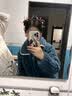 缔晶新娘秀禾服订婚秀禾头饰结婚中式红色凤冠新人敬酒服头花领证道具 实拍图