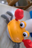 乐亲（Lechin）灯光音乐爬行电动感应自动躲避儿童玩具节日礼物螃蟹 橙色 六一儿童节礼物 实拍图
