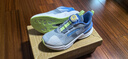 李宁童鞋儿童运动鞋男童大童25春秋新款青少年减震透气轻便跑步鞋子 波浪蓝/荧光青/宫蓝 轻莺 34  内长约22.2cm适合脚长21.2cm 实拍图