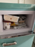 德姆勒（DEMULLER）118升复古冰箱小型大容量家用租房宿舍电冰箱 化妆品网红高颜值双门冰箱冷藏冷冻节能静音 118升【蒂芙尼蓝】上冷冻下冷藏 实拍图