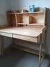 智新木王实木书桌书架一体写字桌学生家用学习桌卧室小户型电脑桌办公桌 实拍图
