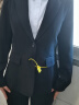 蒂兰薇小西装女职业装女装套装西服正装工作服女士前台酒店销售专柜外套 黑色西装+裤+白衬衫 (3件套) L(建议 100-110斤以内) 实拍图