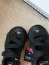斐乐（FILA）官方女鞋运动凉鞋厚底增高休闲草莓凉鞋沙滩凉拖鞋 黑-BK 39 实拍图