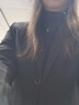 普妮姿黑色西装套装女春秋新款职业装大学生职场面试正装工作服西服外套 黑色西装+西裤 2XL 【建议118-127斤】 实拍图