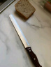 拜格（BAYCO）家用面包刀锯齿刀烘焙工具厨房不锈钢切吐司不掉渣刀具BD2801 实拍图