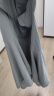 廷毅防晒衣女冰丝防晒服短款防紫外线夏季钓鱼服轻薄披肩定制LOGO印字 大帽檐款-经典灰 均码 【80-140斤】 实拍图