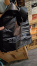 京惠思创 加厚防漏背心式垃圾袋手提塑料收纳袋 黑色32*55cm 200只装 实拍图