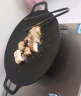 典匠铸铁烤肉盘家用 电磁炉烧烤盘烤肉锅卡式炉铁板烧户外露营煎烤盘 36cm烤肉盘 实拍图