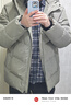 361度暖FUFU连帽羽绒服男冬季新款御寒防钻绒保暖羽绒服运动外套 【男款】月桂叶灰绿 3XL 实拍图
