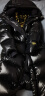 高梵黑金鹅绒服先锋3.0八格2023年新款男女同款长款羽绒服 黑色 L 晒单实拍图