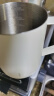 SIMELO咖啡杯拉花缸咖啡拉花杯304不锈钢奶泡杯600ML米色旗舰版 晒单实拍图