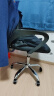 舒客艺家 电脑椅办公椅职员网椅转椅会议椅子家用电脑靠背椅休闲椅培训椅 106黑色 实拍图