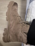 Dickies 男士马丁靴高帮男靴厚底靴子潮男女靴工装靴 驼色 42  实拍图