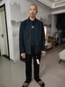 SHANSHAN杉杉立领外套男装行政夹克男休闲商务男士爸爸装干部风父亲节礼物 实拍图