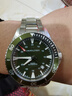 汉米尔顿（Hamilton）卡其海军水肺40绿盘钢带 瑞士手表名表男士机械表潜水表腕表 实拍图