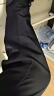 卡度顿西裤男休闲正装大码微弹商务纯色直筒裤子中青年时尚百搭修身长裤 黑色 XL（31-32） 实拍图