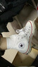 匡威（Converse）1970s 经典三星标高帮鞋情侣运动鞋学生鞋休闲帆布鞋男女鞋多巴胺 162056C 白高 38 /5.5 实拍图
