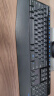 罗技（Logitech）MK345无线键鼠套装 办公无线键盘鼠标套装 笔记本电脑鼠标键盘人体工学 自带手托 全尺寸 防泼溅 黑色 实拍图