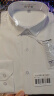 雅鹿长袖衬衫男中青年商务休闲免烫棉质职业工装白衬衣 YL080 40  实拍图