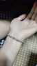 晓色碎银手链仿和田玉串珠手链女小众ins风设计感高级感轻奢生日礼物 温柔如玉手链S1078 实拍图